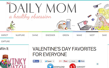 Daily Mom Valentine's Day Sock It To Me Feature