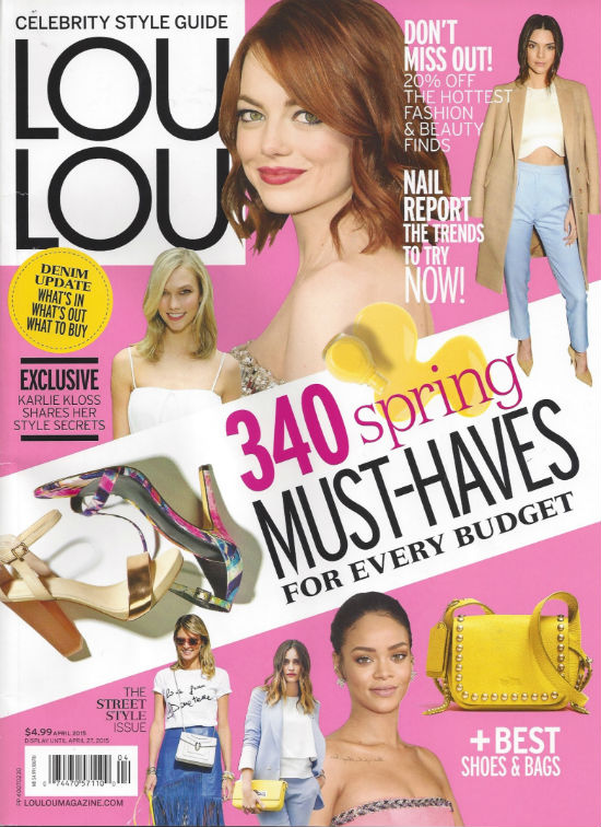 LOULOU Magazine April 2015_Cover