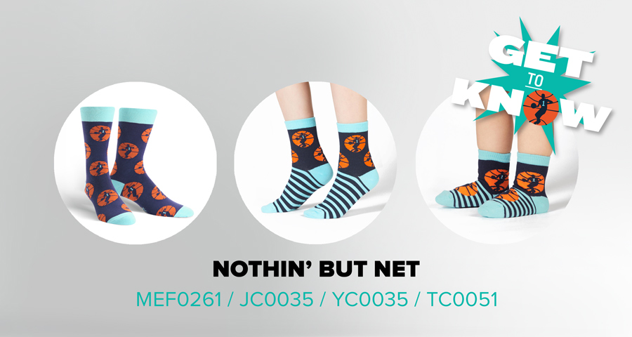 Get to Know Nothin' But Net Socks