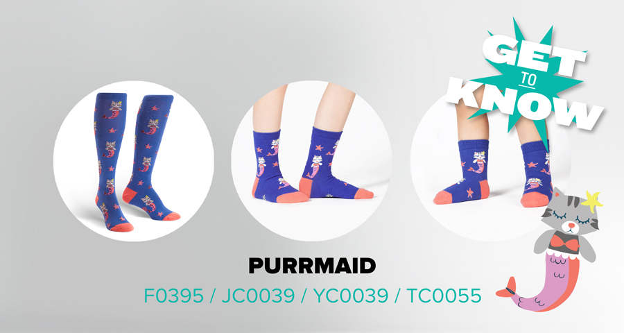 Get to Know Purrmaid Socks