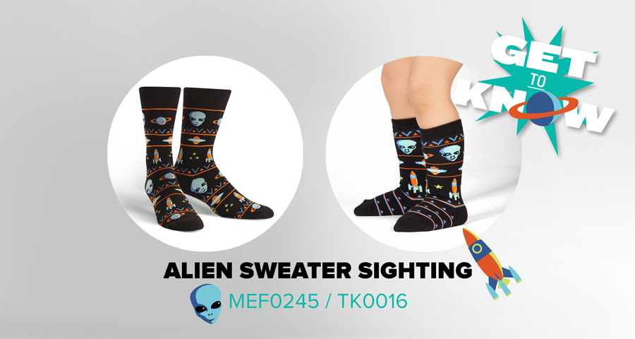 Get to Know Alien Sweater Sighting