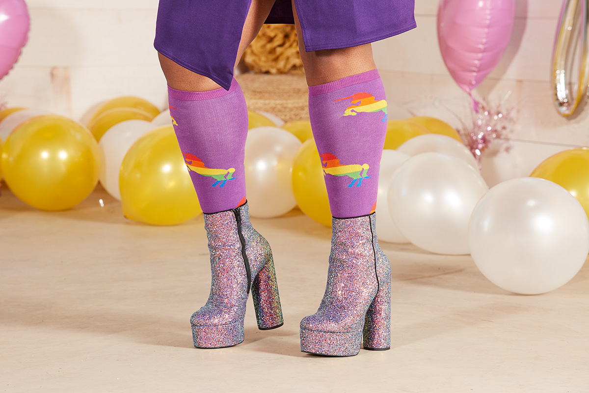 Proud & Fabulous Knee High Socks for Women & Men S0054.