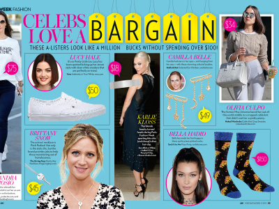 OK! Magazine Features Sock It to Me Pizza Party Socks