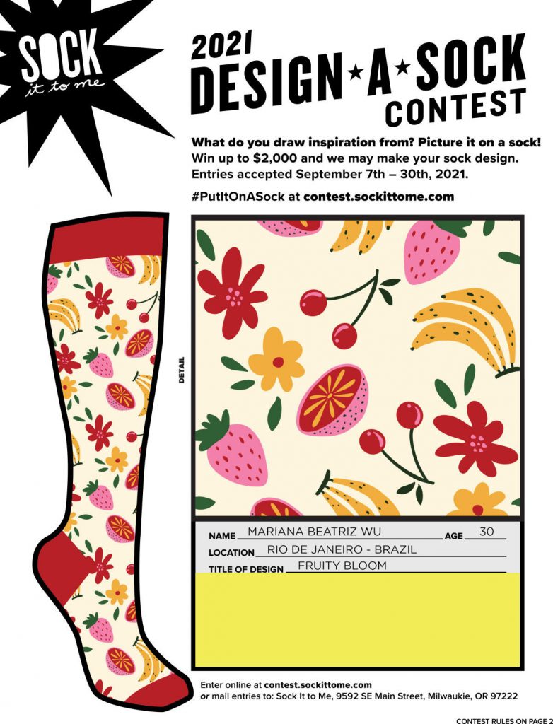 Fruity Bloom 3rd place design