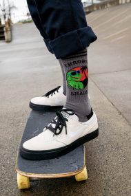 Athletic Ribbed Socks for Skate and Sports